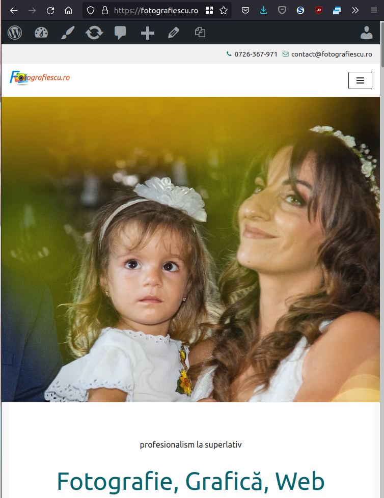 servicii fotografie evenimente botez, nuntă, cununie