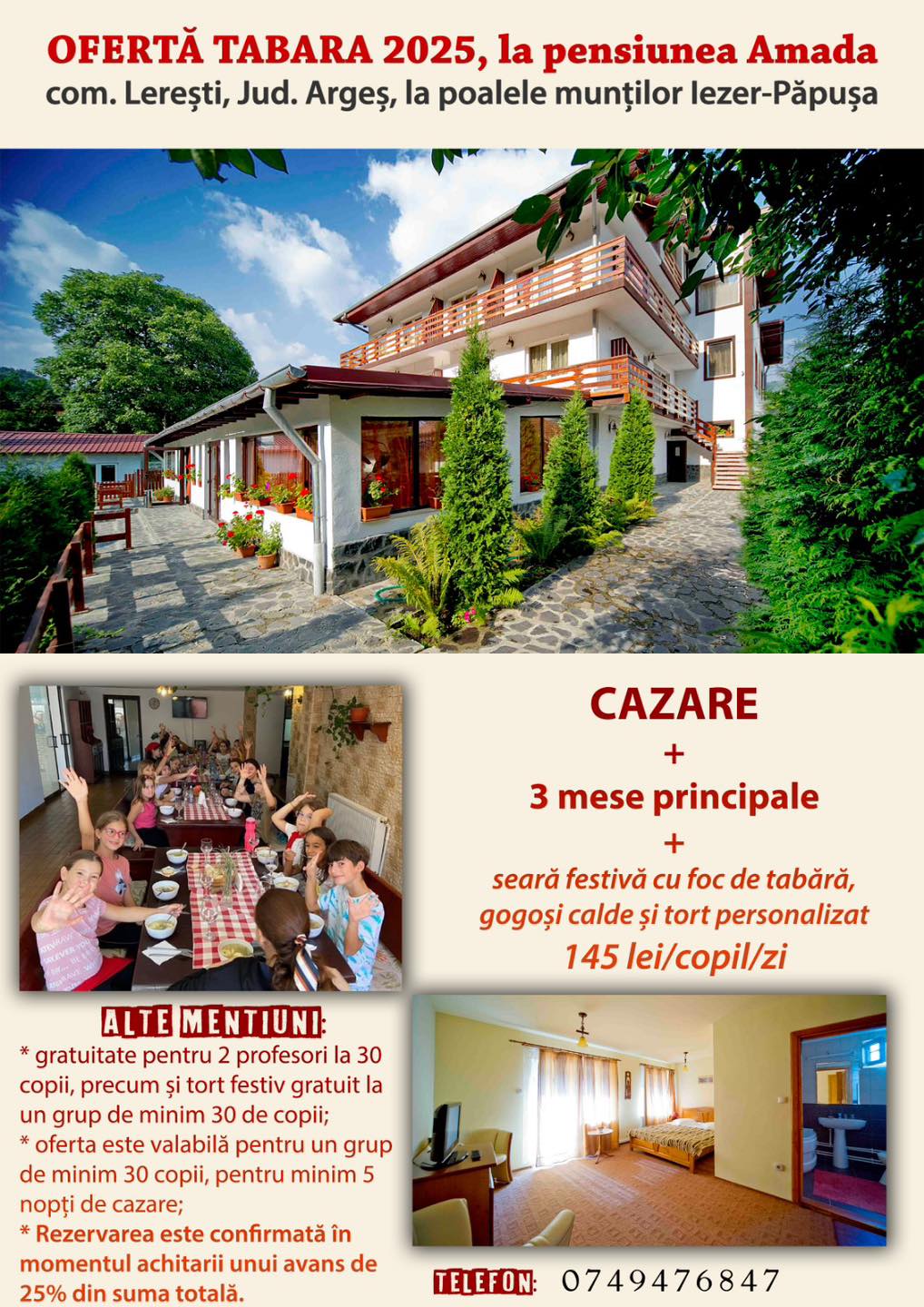 Oferta tabere 2025